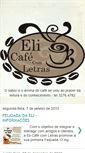 Mobile Screenshot of elicafecomletras.blogspot.com