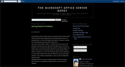 Desktop Screenshot of msofficedepot.blogspot.com