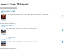 Tablet Screenshot of monster-energy.blogspot.com