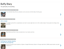 Tablet Screenshot of duffydiary.blogspot.com