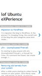 Mobile Screenshot of lof-ubuntu-xp.blogspot.com