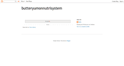 Desktop Screenshot of butteryumonnutrisystem.blogspot.com