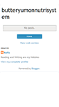 Mobile Screenshot of butteryumonnutrisystem.blogspot.com