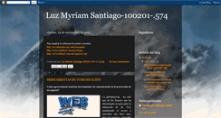 Desktop Screenshot of luzmyriamsantiago-100201-574.blogspot.com