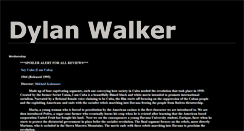 Desktop Screenshot of dylanwalkers.blogspot.com