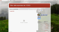 Desktop Screenshot of alumnes3eso.blogspot.com