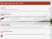 Tablet Screenshot of alumnes3eso.blogspot.com