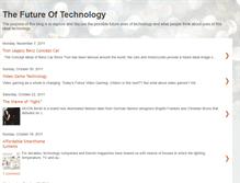 Tablet Screenshot of idealfuturetechnology.blogspot.com