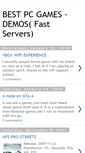 Mobile Screenshot of bestpcgamedemos.blogspot.com