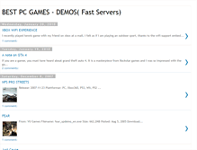 Tablet Screenshot of bestpcgamedemos.blogspot.com