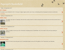 Tablet Screenshot of papergirlchesterfield.blogspot.com