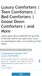 Mobile Screenshot of goosedowncomforters.blogspot.com