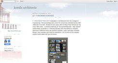 Desktop Screenshot of keralaarchitects.blogspot.com