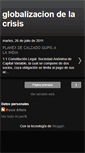Mobile Screenshot of globalizaciondelacrisis.blogspot.com