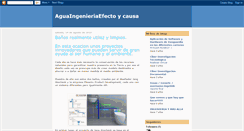 Desktop Screenshot of aguaingenieriaefectoycausa.blogspot.com