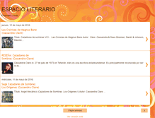 Tablet Screenshot of espacioliterario6.blogspot.com