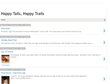 Tablet Screenshot of happytailshappytrails.blogspot.com