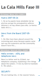 Mobile Screenshot of lacalahillsfase3.blogspot.com