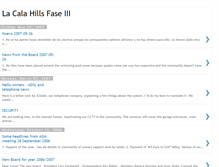 Tablet Screenshot of lacalahillsfase3.blogspot.com