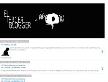 Tablet Screenshot of eltercerblogger.blogspot.com