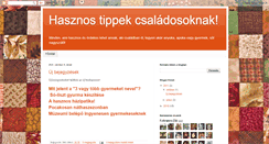 Desktop Screenshot of csaladitippek.blogspot.com