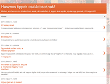 Tablet Screenshot of csaladitippek.blogspot.com
