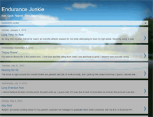 Tablet Screenshot of confessionsofanendurancejunkie.blogspot.com