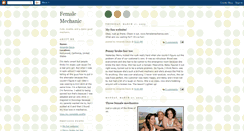 Desktop Screenshot of femalemechanics.blogspot.com