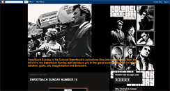 Desktop Screenshot of colonel-sweetback.blogspot.com