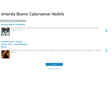 Tablet Screenshot of amanda-bearse-cybersansar-model.blogspot.com