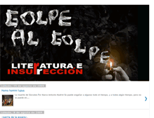Tablet Screenshot of golpealgolpe.blogspot.com