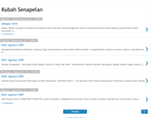 Tablet Screenshot of kubah-senapelan.blogspot.com