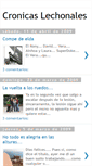 Mobile Screenshot of cronicaslechonales.blogspot.com