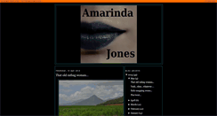 Desktop Screenshot of amarindajones.blogspot.com