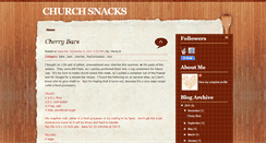 Desktop Screenshot of churchsnacks.blogspot.com