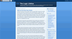 Desktop Screenshot of logiclifeline.blogspot.com