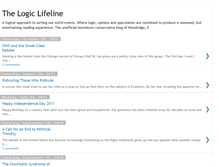 Tablet Screenshot of logiclifeline.blogspot.com