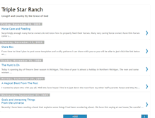 Tablet Screenshot of 3starranch.blogspot.com