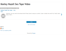 Tablet Screenshot of keeley-hazell-sex-hot-video.blogspot.com