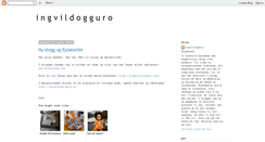 Desktop Screenshot of ingvildogguro.blogspot.com