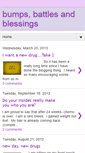 Mobile Screenshot of mybumpyroad.blogspot.com