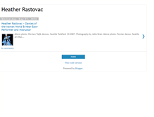 Tablet Screenshot of heather-rastovac.blogspot.com