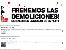 Tablet Screenshot of defendamoslaplata.blogspot.com