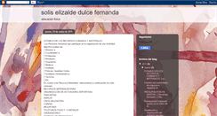 Desktop Screenshot of dulcefernada.blogspot.com