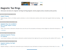 Tablet Screenshot of magnetictoerings.blogspot.com
