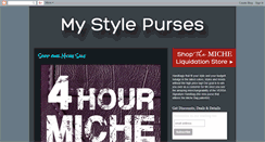 Desktop Screenshot of mystylepurses.blogspot.com