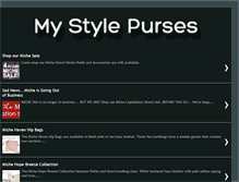 Tablet Screenshot of mystylepurses.blogspot.com