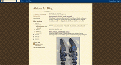 Desktop Screenshot of africanartman.blogspot.com