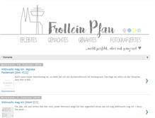 Tablet Screenshot of frollein-pfau.blogspot.com