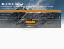 Tablet Screenshot of chris-secretariat.blogspot.com